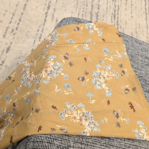 Free People Floral Lilou vneck Bell Sleeve Mini Wrap Dress - Picture 8 of 10